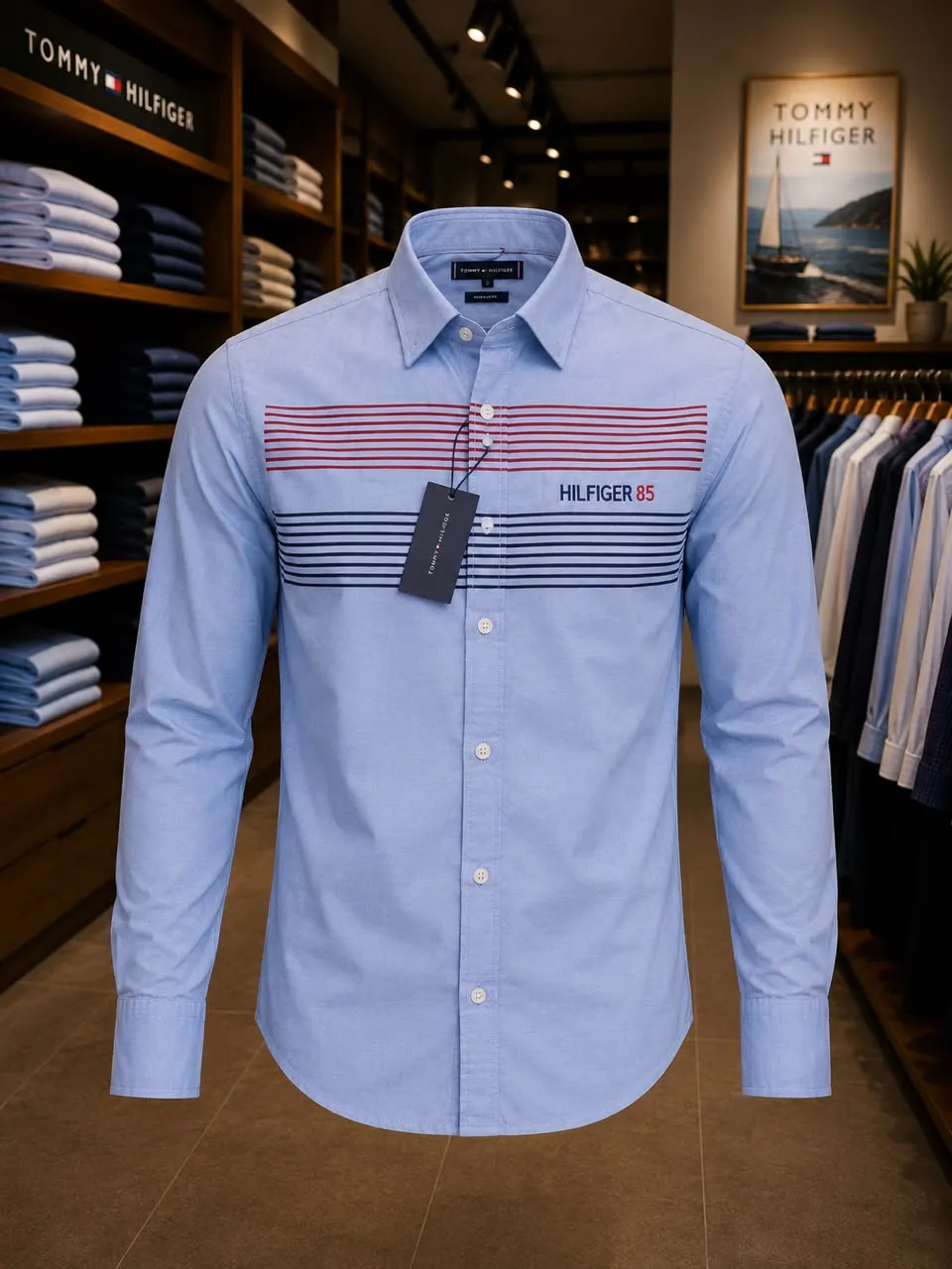 Chemise manches longues
